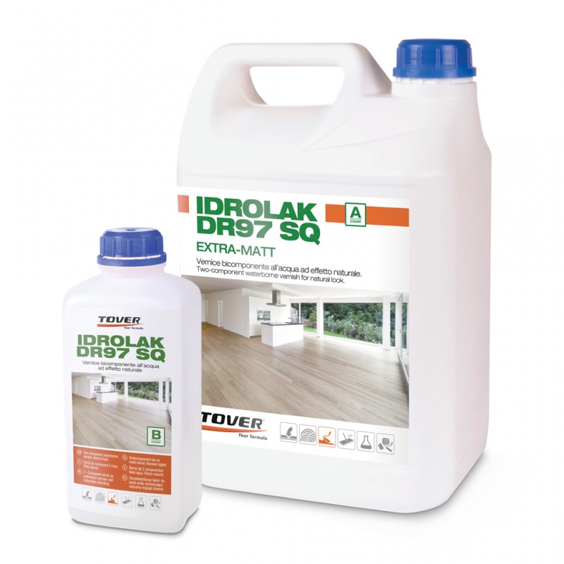 Get More From The Tover Idrolak DR 97 | Water Based Floor Varnish